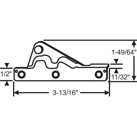 Strybuc Casement Operator Bracket 750-1361409